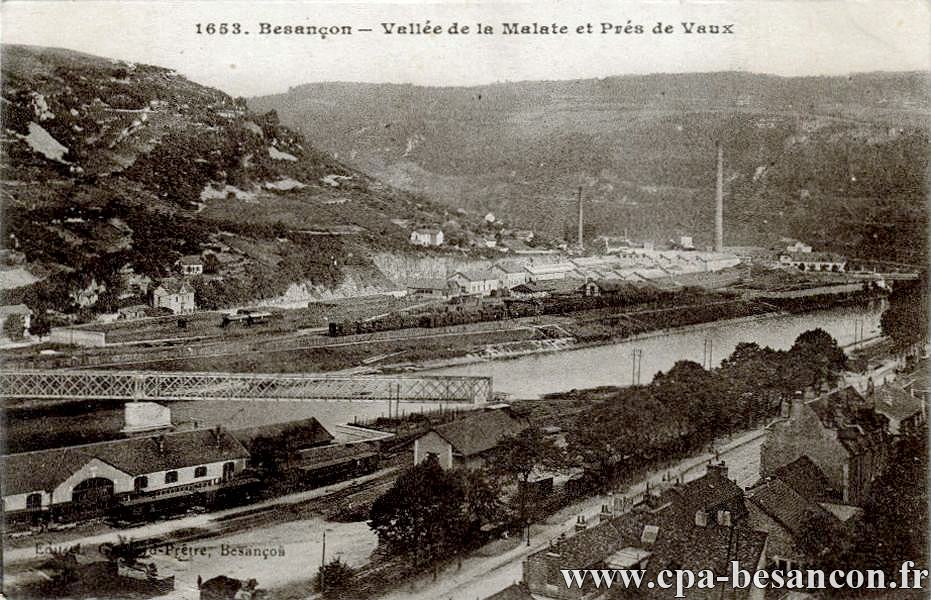 1653. Besançon - Vallée de la Malate et Prés de Vaux